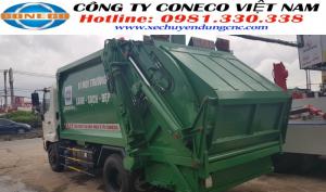 Xe Ép Rác Hino 9 Khối Fc - Vay 90%