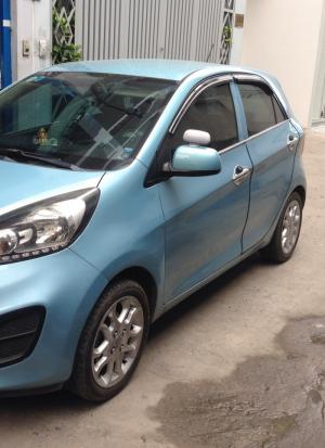 Cần bán Kia Morning LX 1.25MT 2015 số sàn màu xanh biển cực đẹp