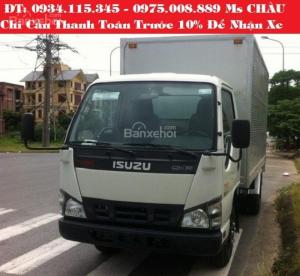 Bán xe tải Isuzu QKR 1.4 tấn+giá cạnh tranh + hỗ trợ trả góp + lãi suất cực thấp