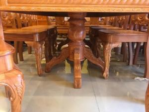Bộ Bàn Ghế Ăn Hoa Hồng