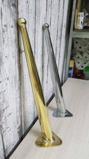 Chân Louis mạ inox 30cm