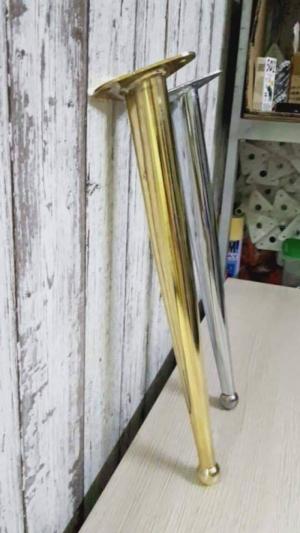 Chân Louis mạ vàng và inox