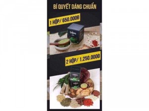 Trà giảm cân golean detox