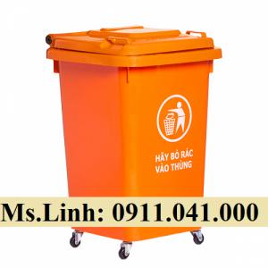 Thùng rác công cộng được làm từ nhựa HDPE thân thiện với môi trường