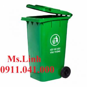 Thùng rác công cộng được làm từ nhựa HDPE thân thiện với môi trường