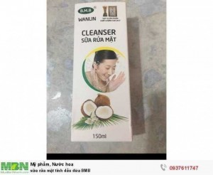 Sữa rửa mặt tinh dầu dừa BMB