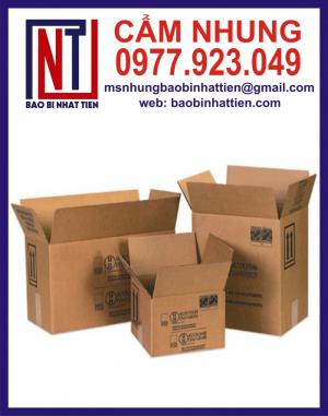 Hộp carton giá rẻ, cơ sở sản xuất hộp carton, Chuyên bán thùng giấy carton