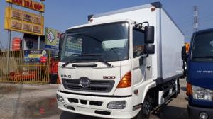 Giá xe tải Hino 6.2 tấn thùng đông lạnh, trả trước 100 triệu giao luôn xe
