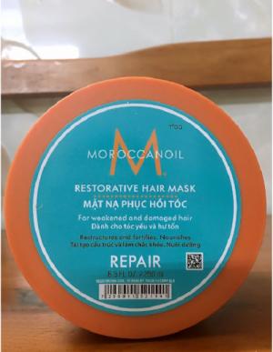 Mặt nạ phục hồi tóc Moroccanoil Repair Mask 500ml (viền vàng)