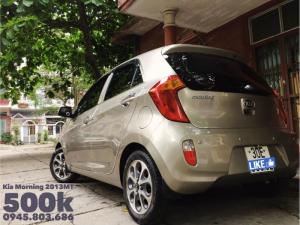 cho thuê xe tự lái 4 chỗ Kia morning 2013 giá 500k tại hà nội