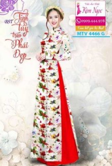 Vải áo dài in 3d giá sỉ