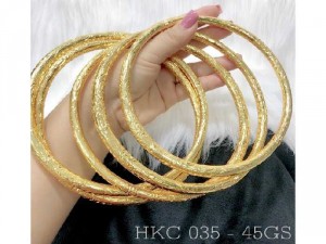 Kiềng Cưới Xi Vàng 24k
