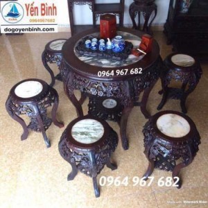 Bộ ghế đôn trống tròn