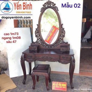 Bàn phấn luis MS 02