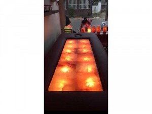 Giường đá muối himalaya