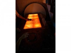 Giường đá muối himalaya