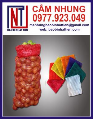 đơn vị cung cấp bao lưới nông sản, bao lưới 54-85cm