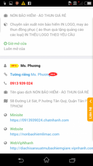 Khách hàng In ấn áo thun, Nón bảo hiểm quà tặng VIP 5 Mua bán nhanh
