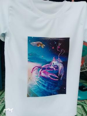 Áo in hình ngộ nghĩnh theo yêu cầu
