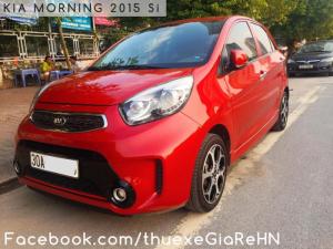 cho thuê xe tự lái có lái Kia morning 2015si số tự động giá 600k rẻ nhất hà nội