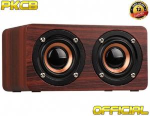 Loa Gỗ Bluetooth HIFI Super Bass Stereo speaker PKCB-G4 - loa