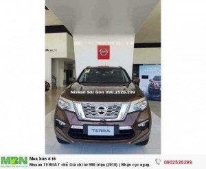 Nissan TERRA 7 chỗ Giá chỉ từ 980 triệu (2018) ( Nhận cọc ngay hôm nay )