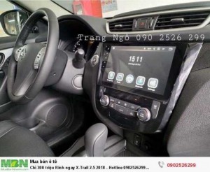 Chỉ 300 triệu Rinh ngay X-Trail 2.5 2018 - Nissan Sài Gòn