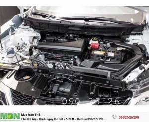Chỉ 300 triệu Rinh ngay X-Trail 2.5 2018 - Nissan Sài Gòn