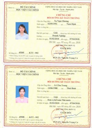 Học kế toán trưởng tại Hải Phòng, Ms Oanh