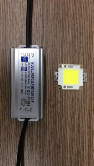 Chip led , nguồn 50w : Philips , Taiwan , China