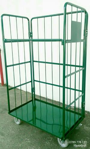 Xe đẩy lồng thép