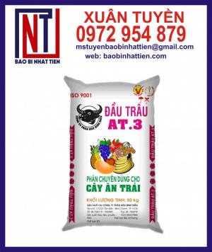 Bao đựng phân bón 50kg tráng PE in flexo