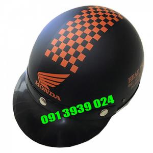 Nón bảo hiểm in logo Honda, nón bảo hiểm quà tặng xe máy giá rẻ tại tphcm