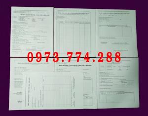 Bán hồ sơ công chức dùng cho cán bộ công chức