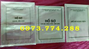 Bán hồ sơ công chức dùng cho cán bộ công chức