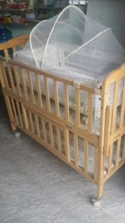 Thanh lí cũi gỗ cho bé