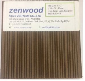 Gỗ nhựa Zenwood Nhật Bản