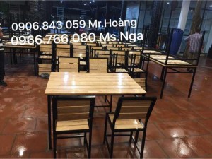 Thanh lý bộ bàn ghế quán ăn