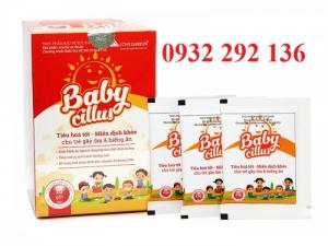 Babycillus giúp tiêu hóa tốt, hết biếng ăn ở trẻ