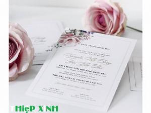 In thiệp cưới rẻ đẹp Hà Nội