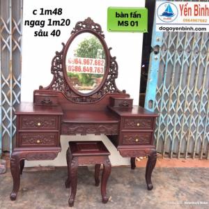 Bàn phấn lois sang trọng