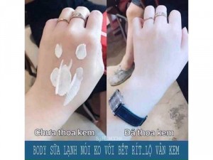 Kem dưỡng da toàn thân