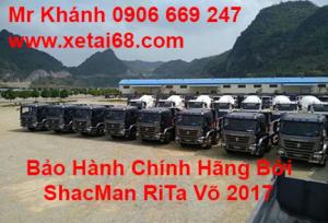 Hình xe ben shacman tại cưa r khẩu