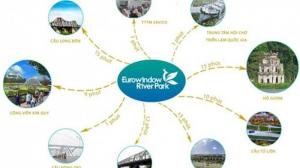 Cần bán nhanh căn chung cư Euro window River Park ngay chân cầu Đông Trù.