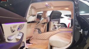 Bán Mercedes S600 Maybach sản xuất 2015 màu Đen nội thất Kem.