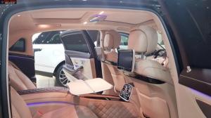 Bán Mercedes S600 Maybach sản xuất 2015 màu Đen nội thất Kem.