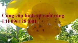 Cung cấp bình xịt ruồi vàng, thuốc xịt ruồi vàng, bình xịt bẫy ruồi vàng đục trái hiệu quả