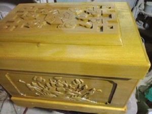 Quách gỗ vàng tâm, tiểu quách gỗ dổi