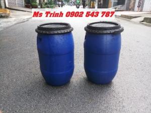 Thùng phuy 30 lít mới 100%, thùng phuy nhựa 30 lít đựng phân bón, thùng nhựa 30 lít cũ