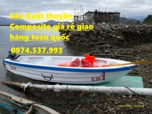 Nhận sản xuất thuyền nhựa Composite giá rẻ